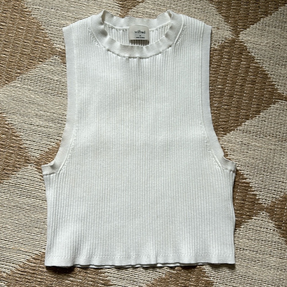 Wilfred Cropped Sweater Tank
